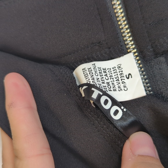 K Too Punk Gothic Pleated Buckle Schoolgirl Mini Skirt S - Picture 5 of 5